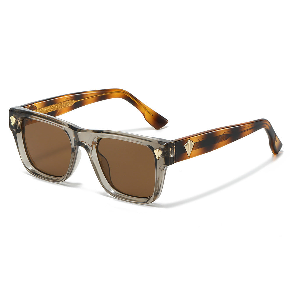 Bold Angular Framed Sunglasses Stornfield