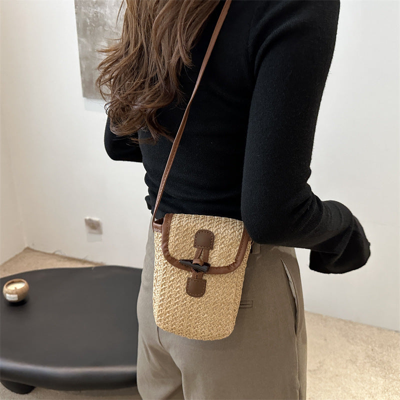 Colorful Woven Crossbody Bag Stornfield