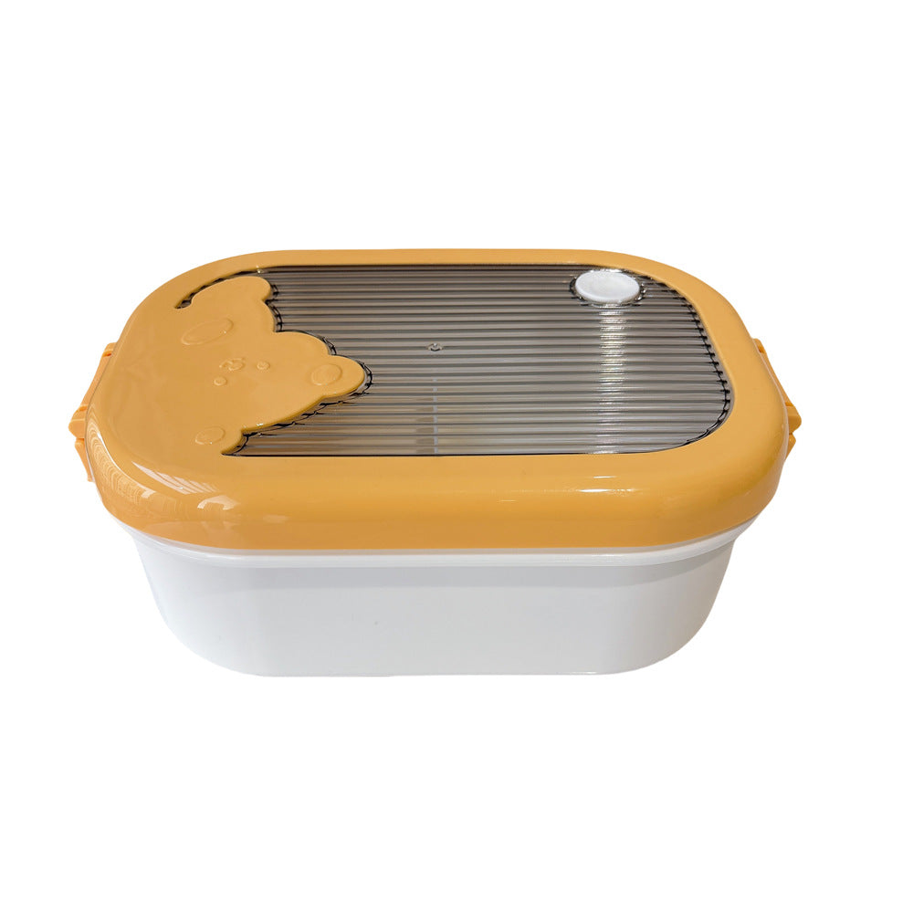 Cute Bear-Themed Food Storage Container