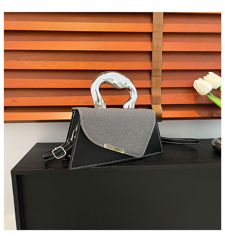 Stylish Geometric Structured Handbag Stornfield