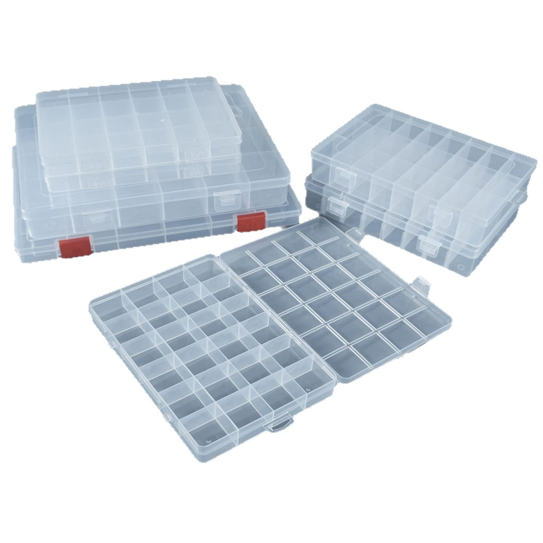 Clear Multi-Section Craft Organizer Stornfield