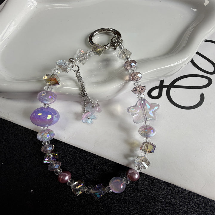 Decorative Beaded Charm Keychain Stornfield 1790135592