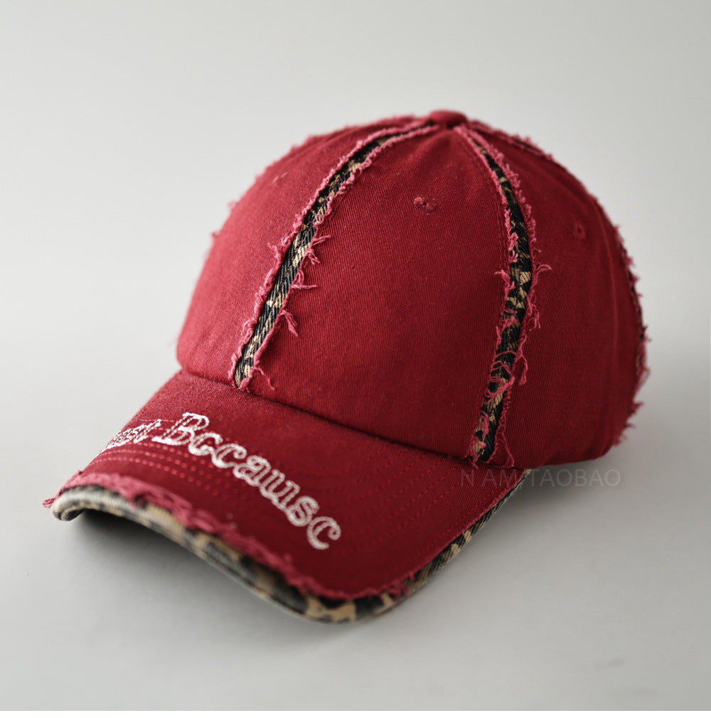 Men's Distressed Vintage-Inspired Baseball Cap Stornfield