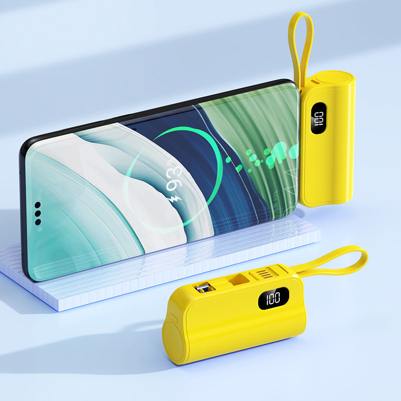 Mini Power bank with fast charging connection and versatile functions Stornfield