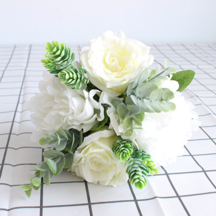Lifelike Floral Handcrafted Bouquet