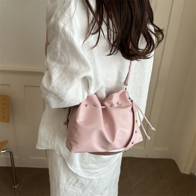 Stylish Ruched Handbag
