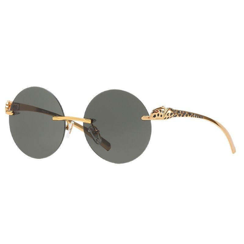Women’s round sunglasses with luxurious accents and protective UV protection Stornfield