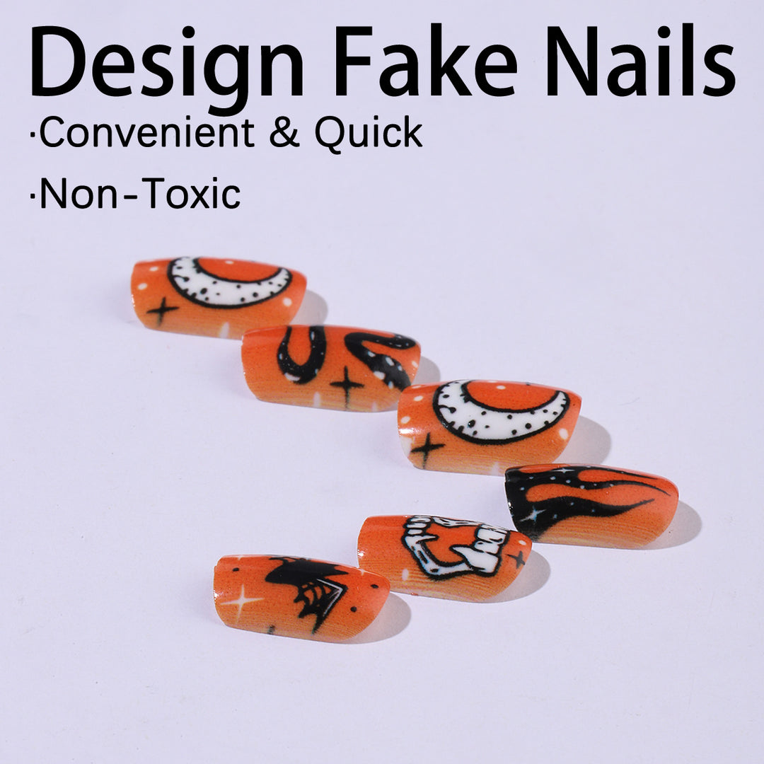 Creative Nail Art Set with Halloween Motifs Stornfield