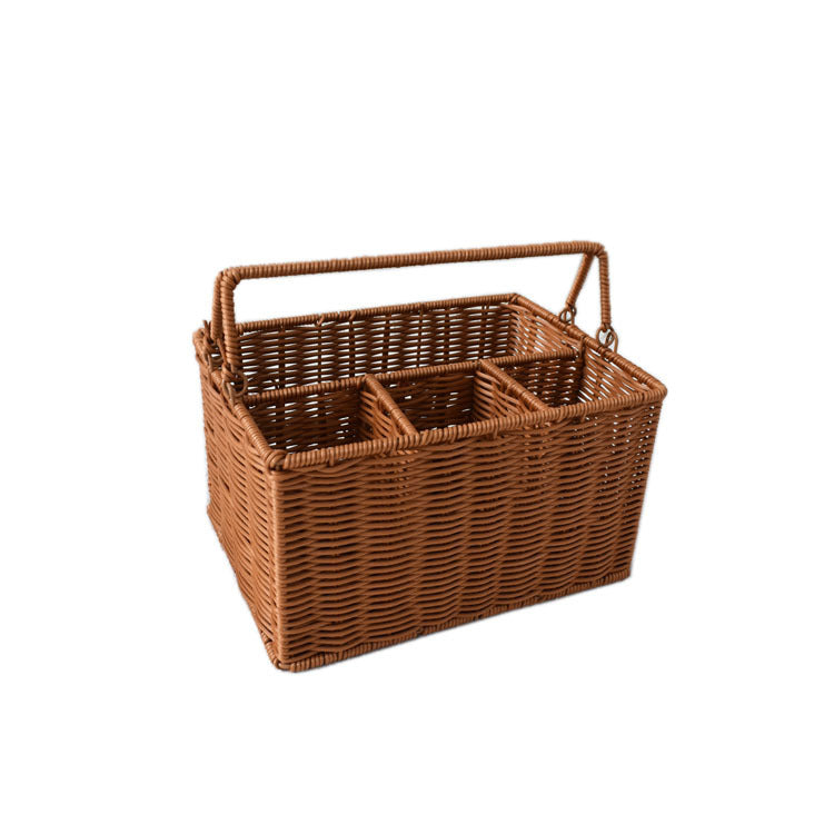 Versatile Woven Storage Organizer with Compartmentalized Design Stornfield