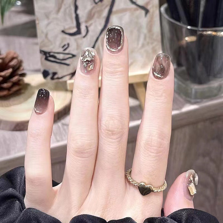 Glamorous nail art with crystal accents Stornfield