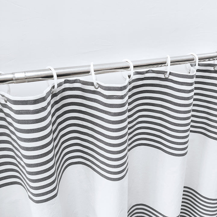Modern Striped Shower Curtain Stornfield