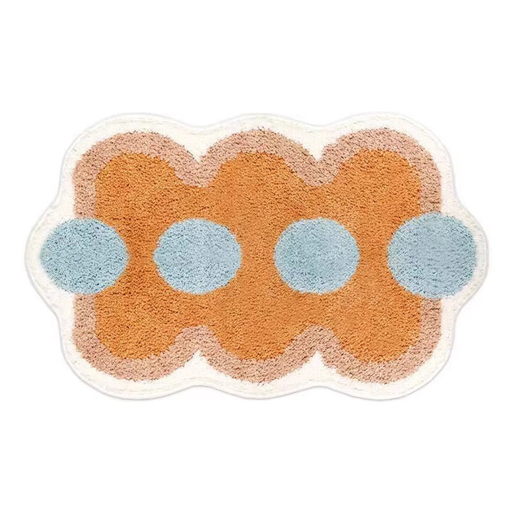 Cartoon Dog-Themed Bath Mat