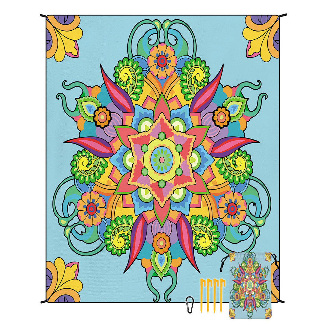 Geometric Print Tapestry Stornfield