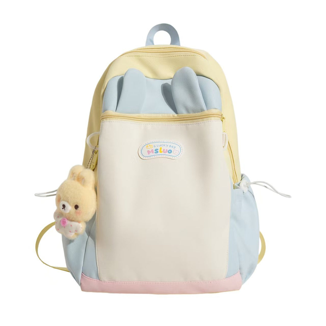 Cute Bunny Ear School Backpack Stornfield