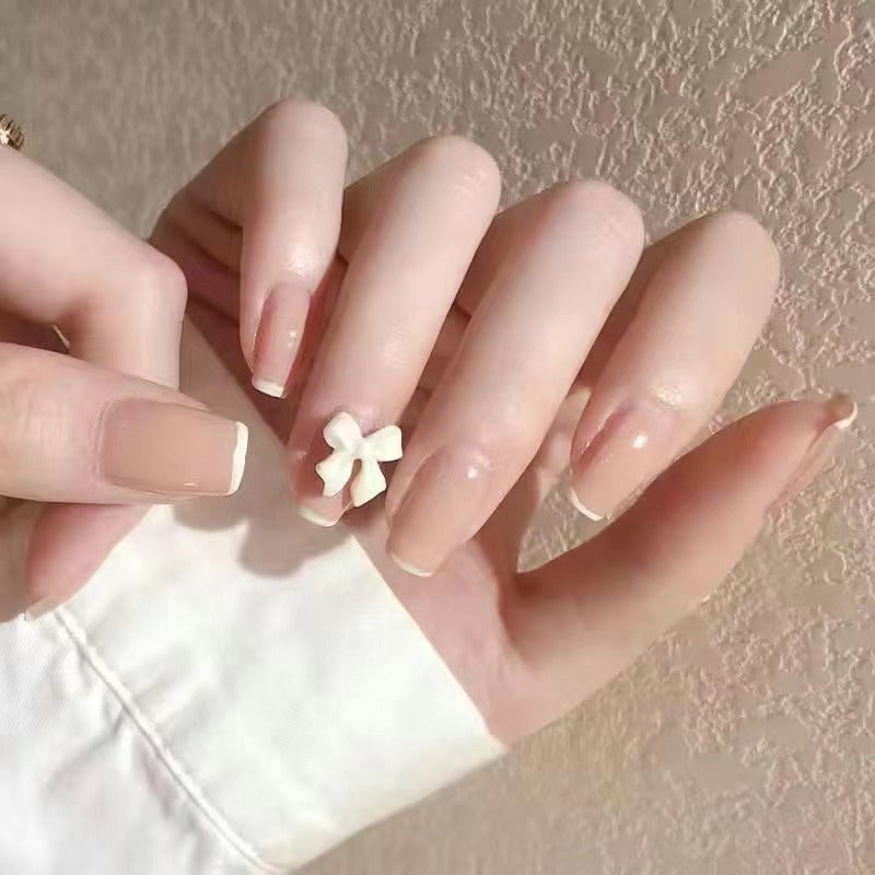 Elegant artificial nails with floral accents Stornfield