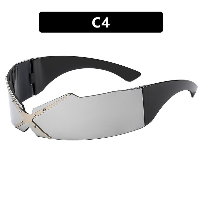Ladies futuristic sports sunglasses Stornfield
