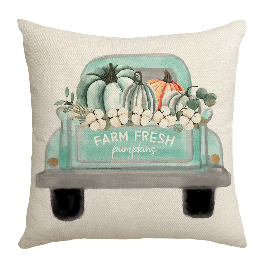 Women Decorative Pillowcase with Stylish Pumpkin Design Stornfield