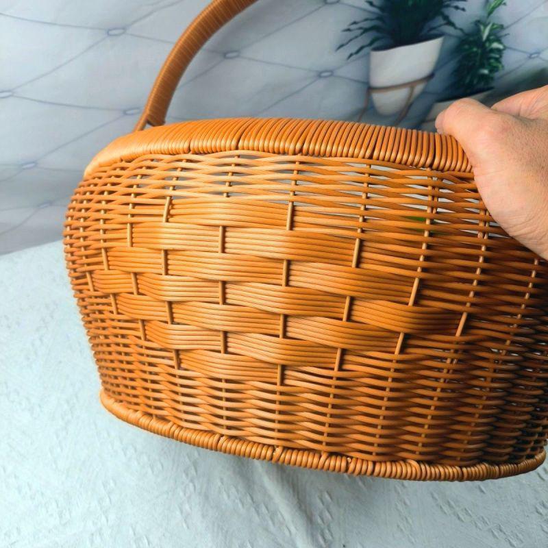 Woven Picnic Storage Basket Stornfield