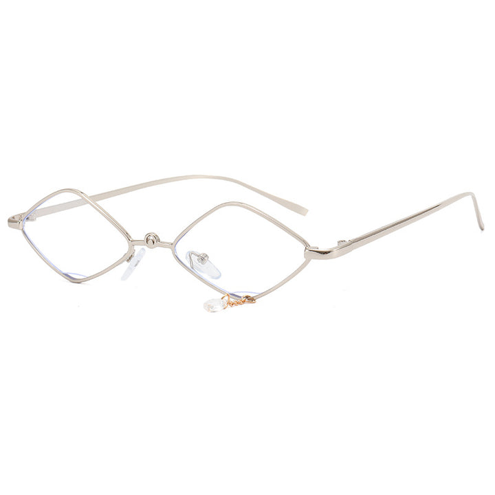 Ladies fashionable sunglasses with faceted frame Stornfield