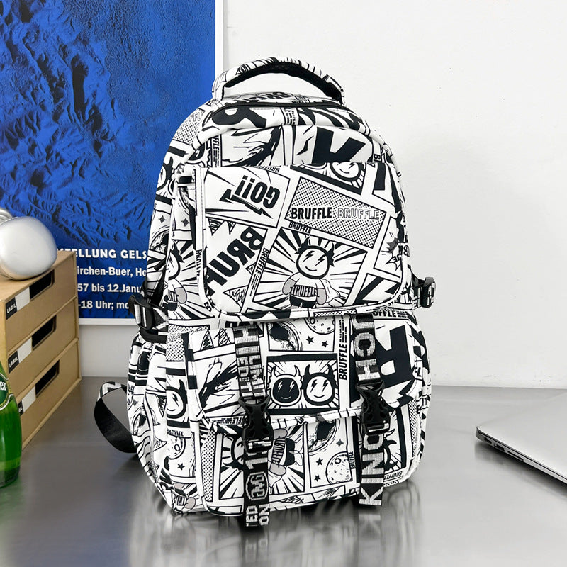 Urban Graphic Print Backpack Stornfield