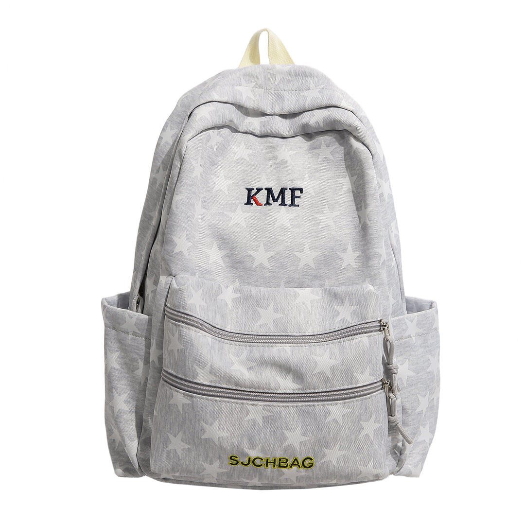 Star-Printed Casual Backpack Stornfield