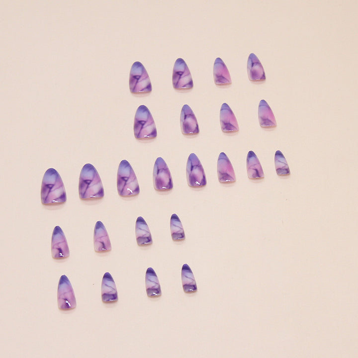 Artistic Marble Press-On Nail Tips Stornfield