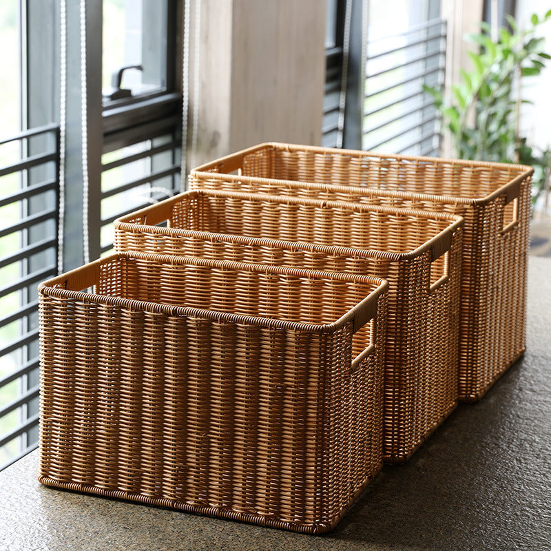 Rectangular Woven Storage Bin Stornfield