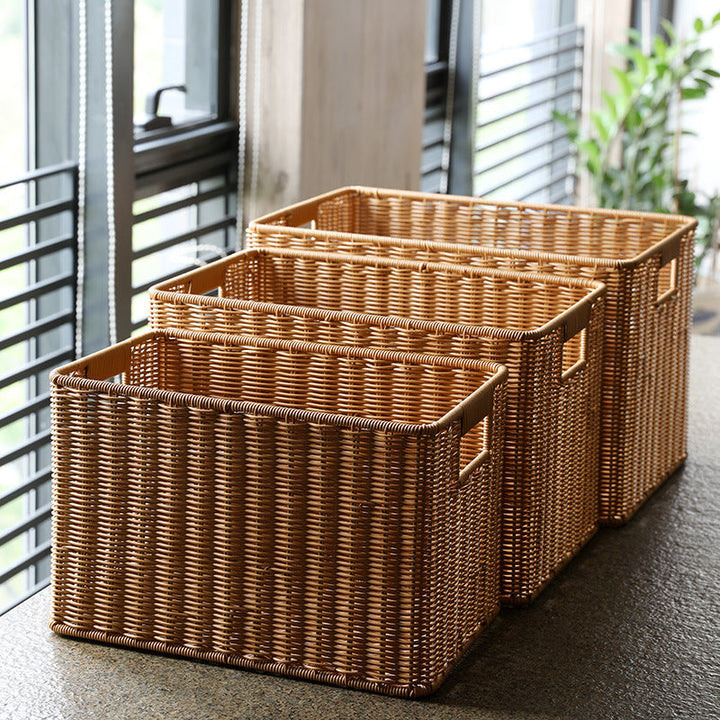 Rectangular Woven Storage Bin Stornfield