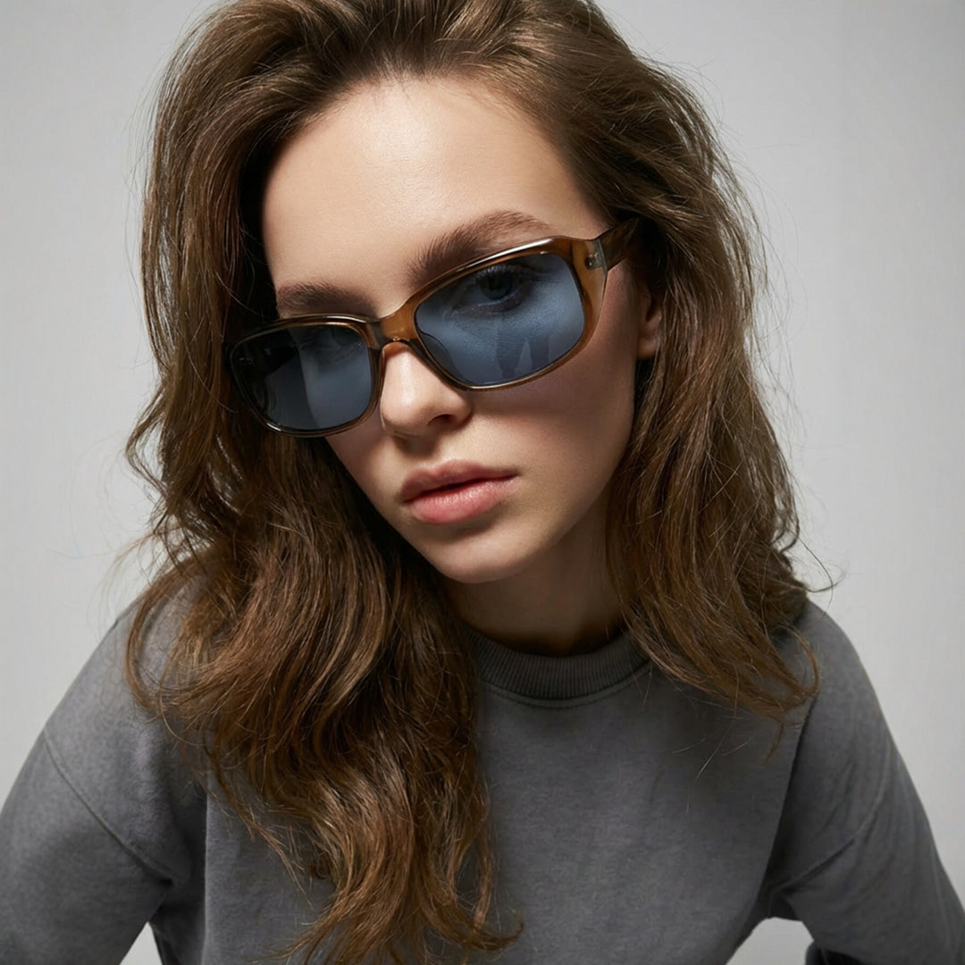 Ladies fashionable rectangular sunglasses Stornfield