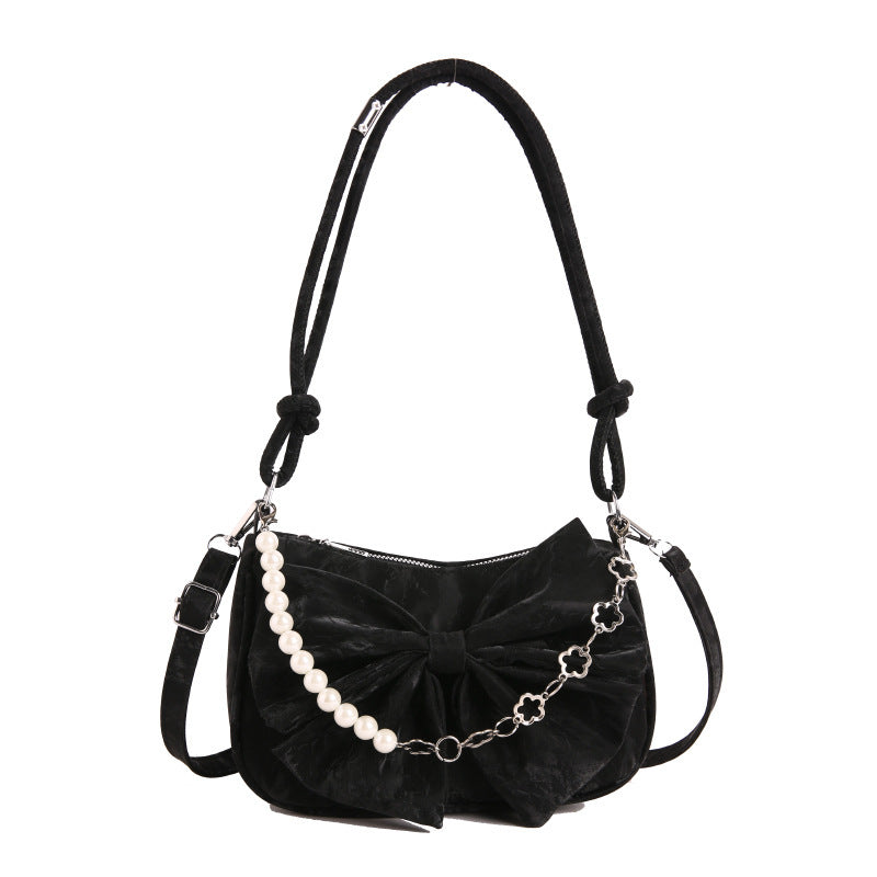 Elegant Bow-Embellished Handbag Stornfield