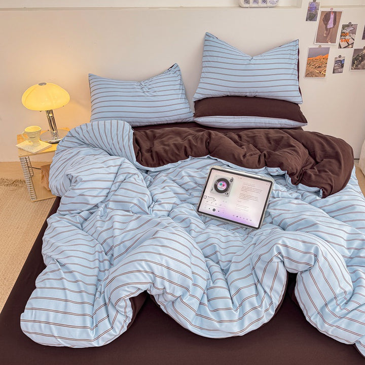 Striped Ultra Soft Duvet Set