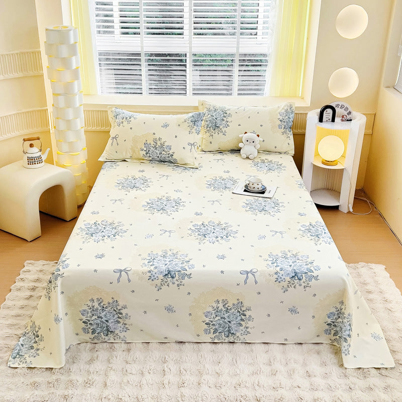 Stylish Plaid Bedspread Set