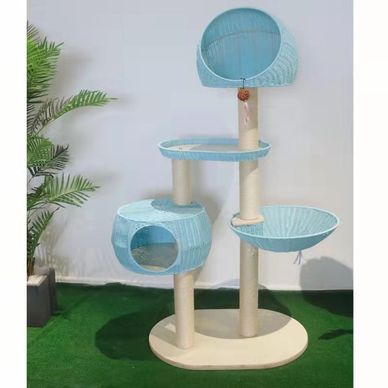 Cat tree made of natural material Stornfield