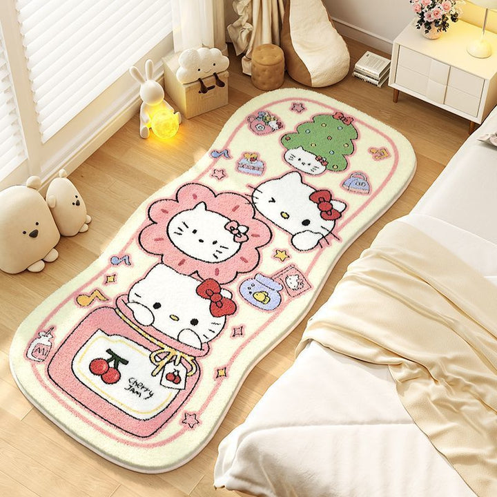 Playful Cartoon Dog-Themed Area Rug