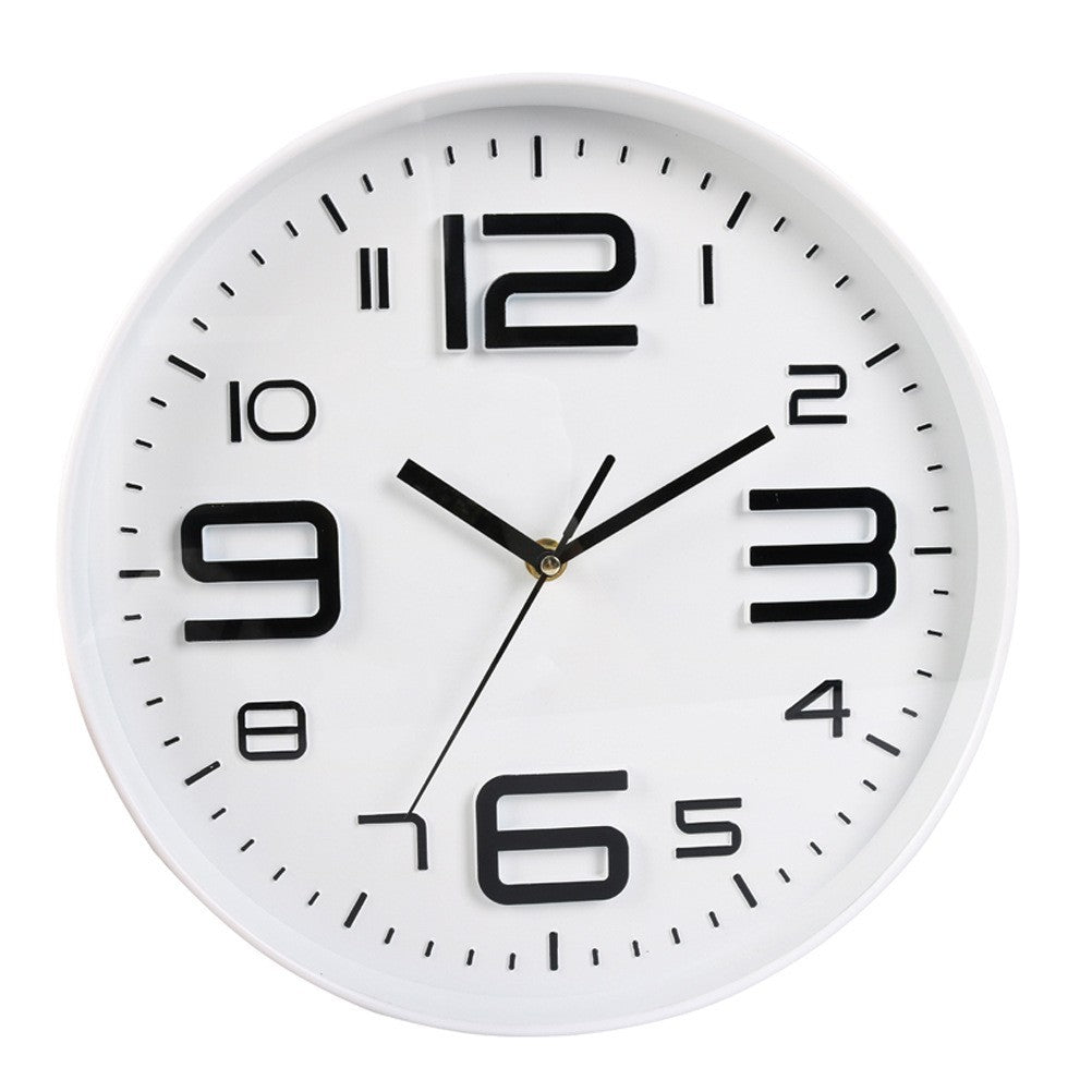Wall clock with large dial and modern design Stornfield