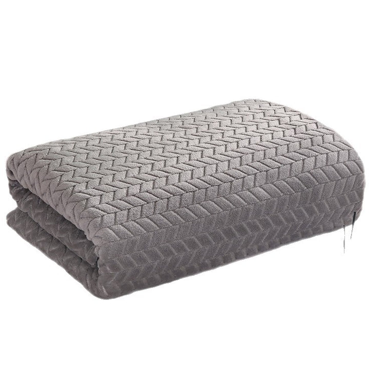 Luxury Textured Throw Blanket