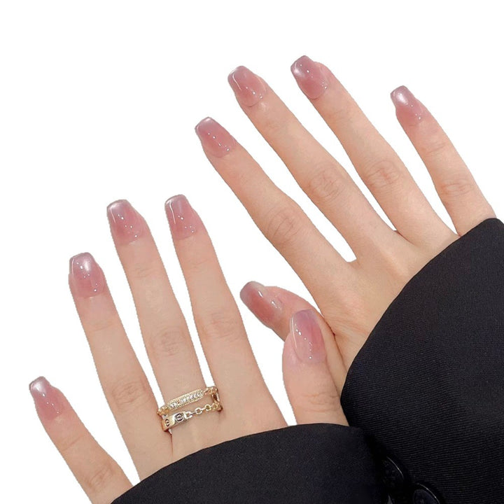 Artificial nails with elegant ombre effect Stornfield