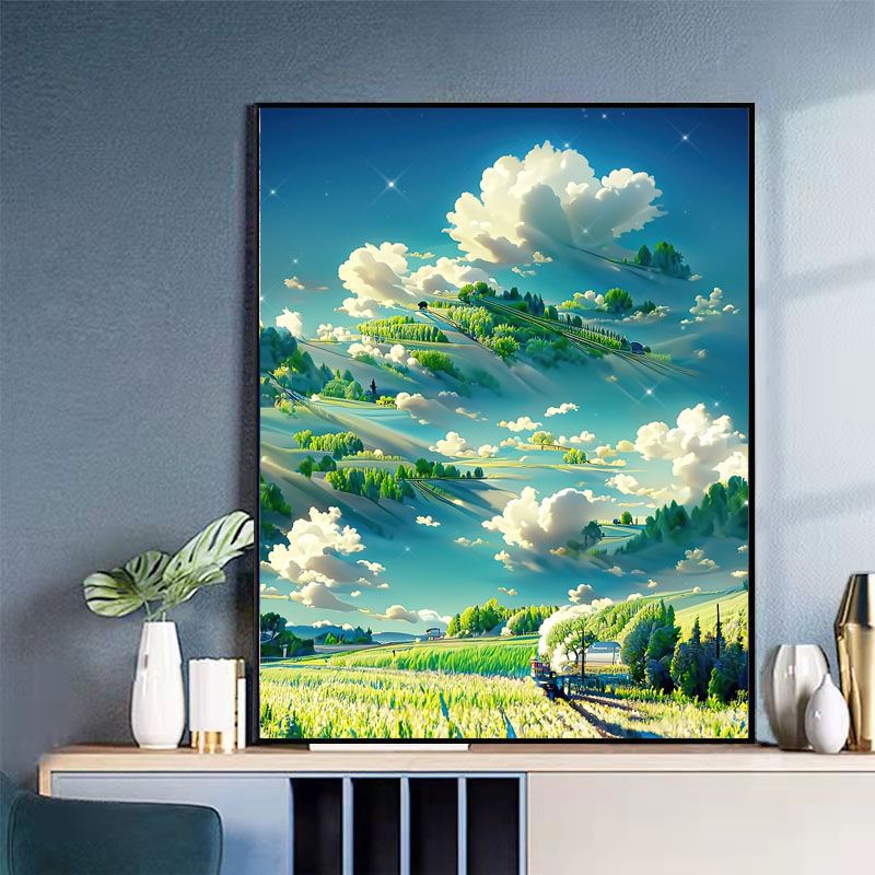 Majestic Golden Phoenix Canvas Art Stornfield