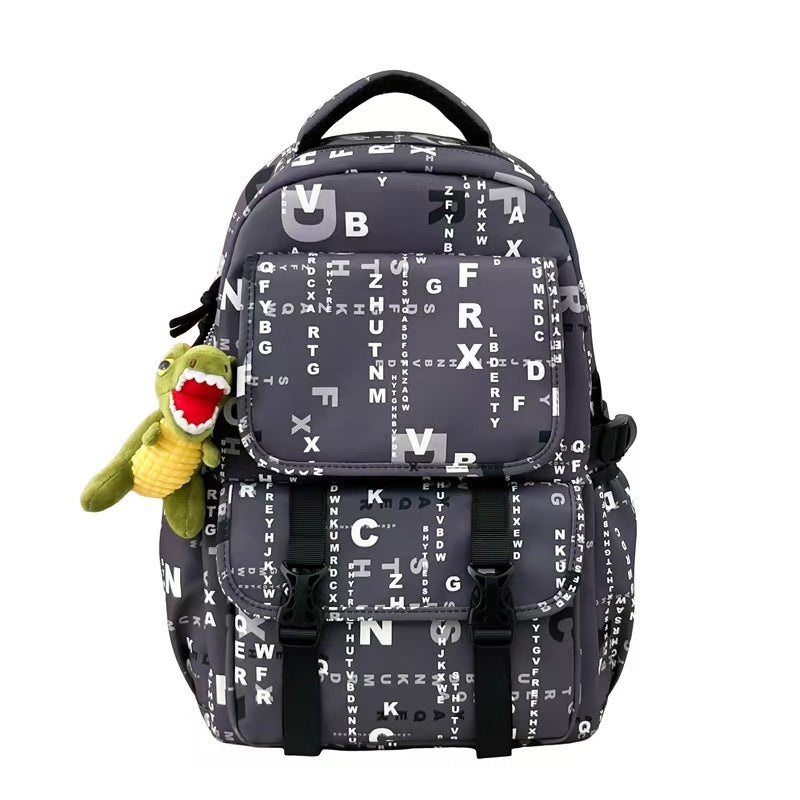 Graphic Print Large Capacity Backpack Stornfield