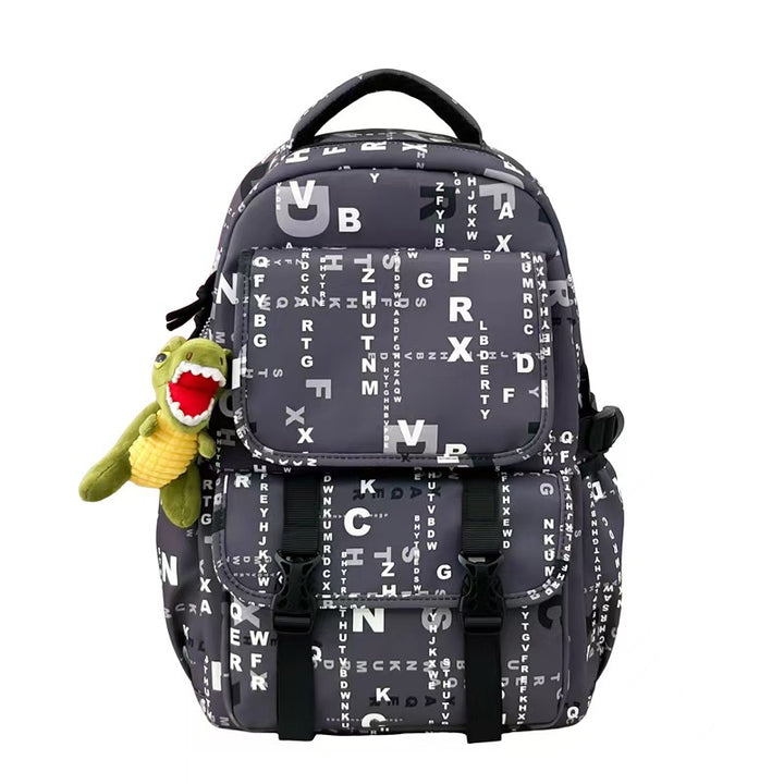 Graphic Print Large Capacity Backpack Stornfield