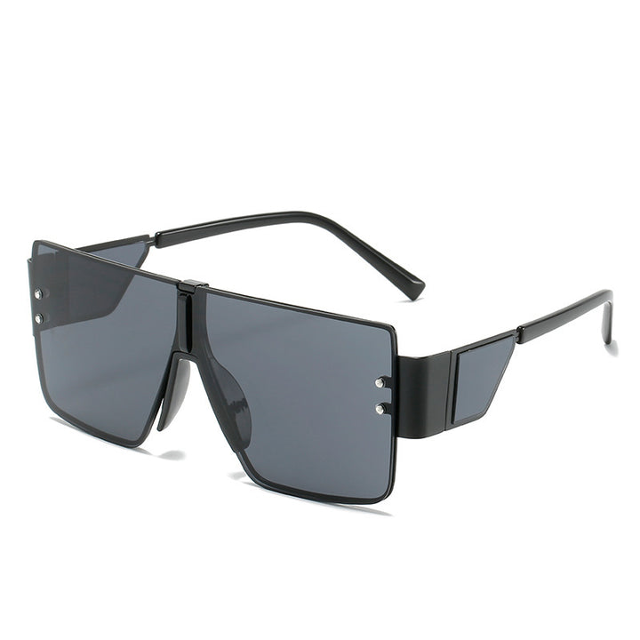 Ladies trendy oversized sunglasses with futuristic design Stornfield