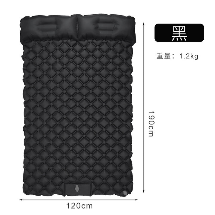 Airy and Comfortable Inflatable Sleeping Mat with Headrest Stornfield