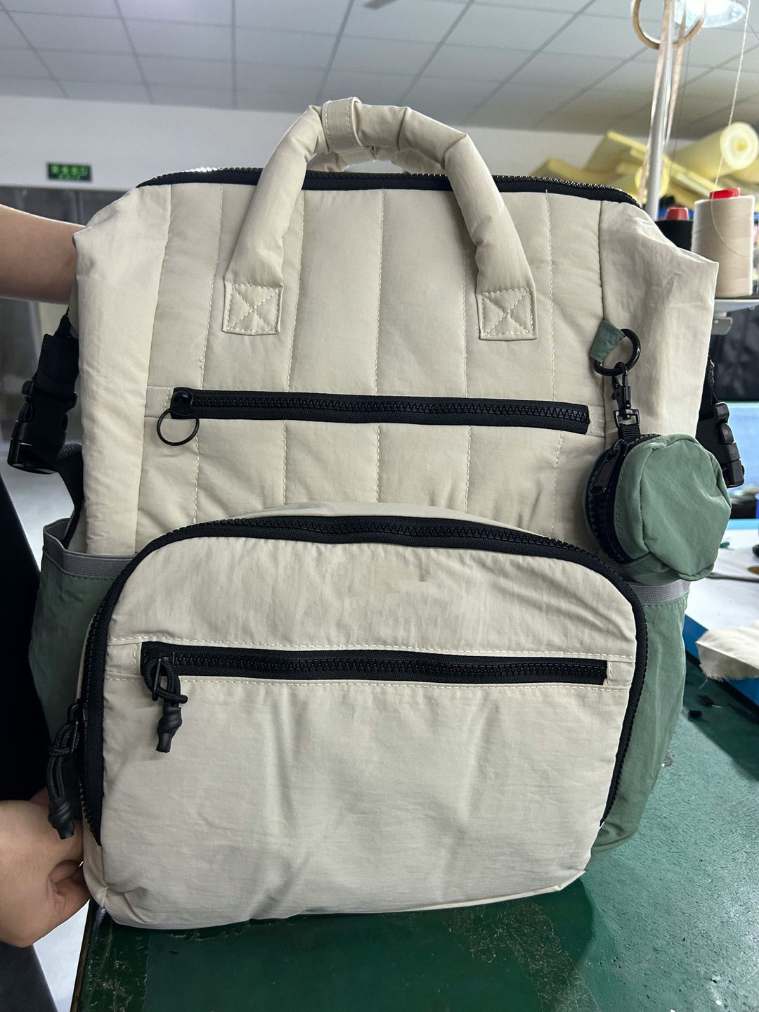 Multi-Functional Quilted Backpack Stornfield