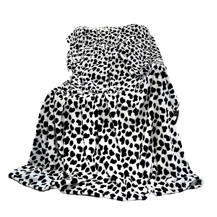 Soft Fabric Zebra Print Fleece Blanket