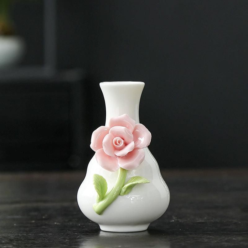 Artistic Floral Porcelain Vase Stornfeild