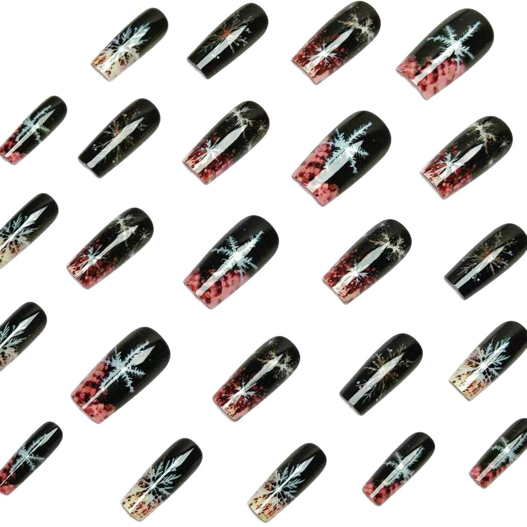 Winter-Themed Long-Lasting Nail Art Stornfield