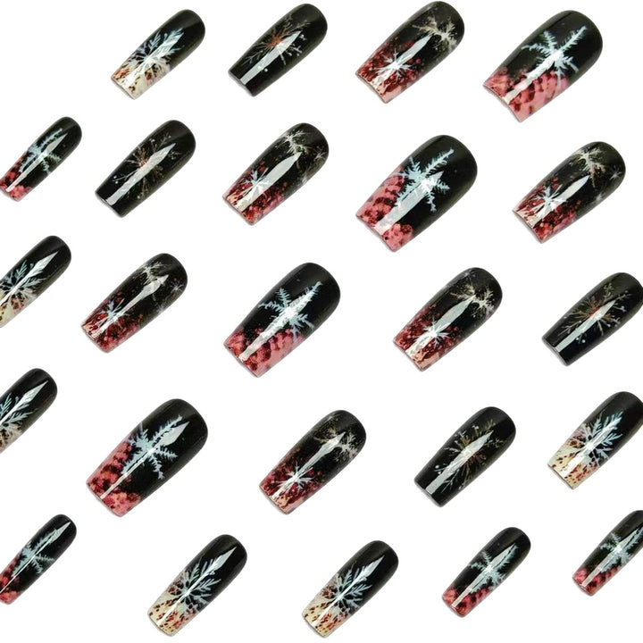 Winter-Themed Long-Lasting Nail Art Stornfield