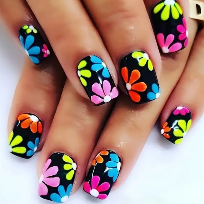 Floral Artistic Nail Design Stornfield