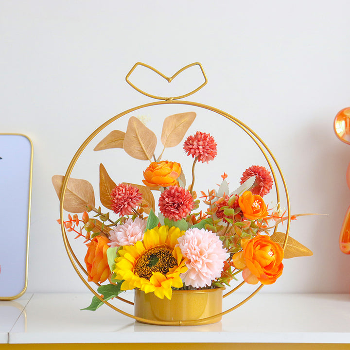 Decorative Floral Centerpiece for Home Decor