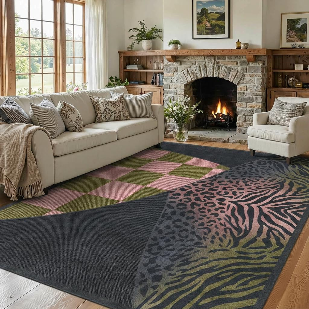 Artistic Abstract Area Rug